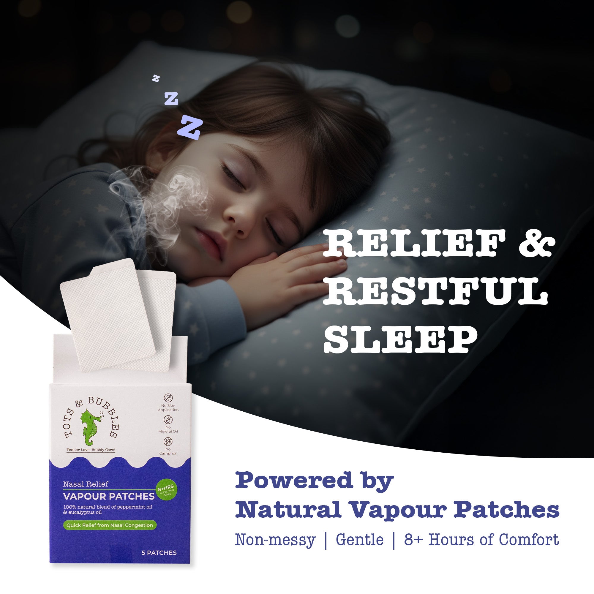 Natural Cold Relief Vapour Patches